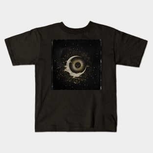 The sun and the moon with stars Kids T-Shirt